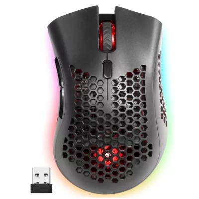 Миша DEFENDER Warlock GM-709L RGB, Black (52709)
