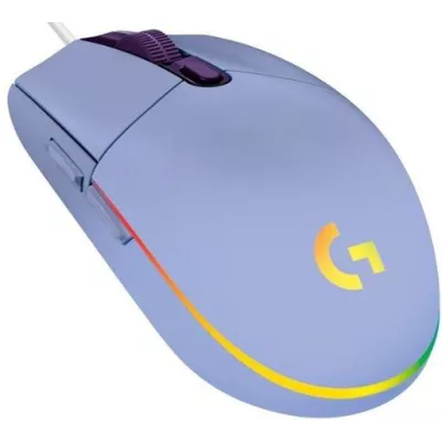 Миша LOGITECH G102 LIGHTSYNC - LILAC - EER