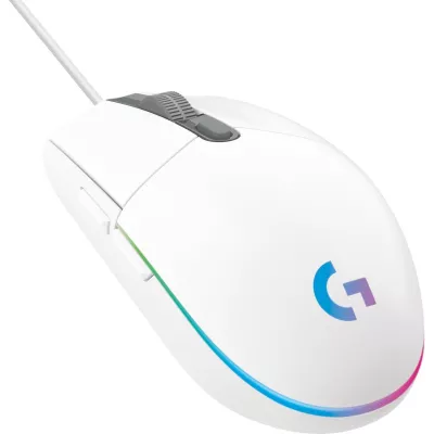 Миша LOGITECH G102 LIGHTSYNC - WHITE - EER