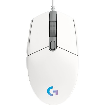 Миша LOGITECH G102 LIGHTSYNC - WHITE - EER