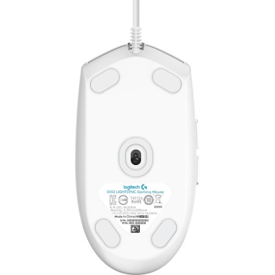 Миша LOGITECH G102 LIGHTSYNC - WHITE - EER