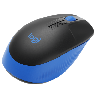 Миша LOGITECH M190 Full-size wireless mouse Блакитний