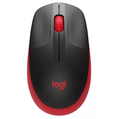 Миша LOGITECH M190 Full-size wireless mouse Червоний