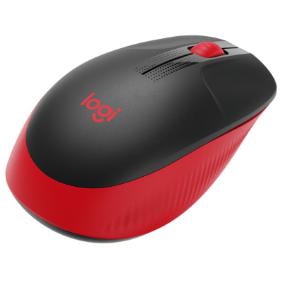 Миша LOGITECH M190 Full-size wireless mouse Червоний Миша LOGITECH M190 Full-size wireless mouse Червоний