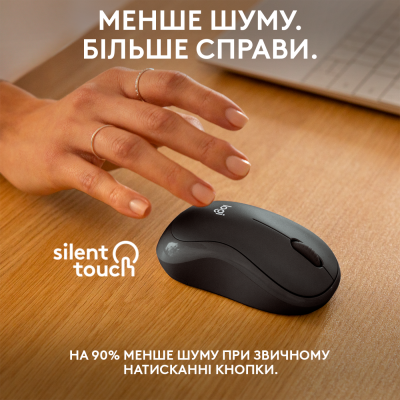 Миша LOGITECH M240 Silent Bluetooth, Graphite