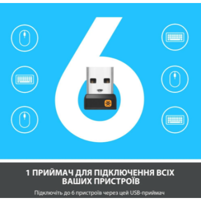 Миша LOGITECH M325s Wireless Light Silver (910-006813)