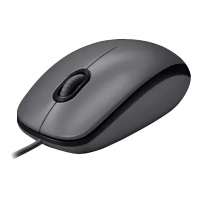 Миша LOGITECH Mouse M100 Чорний - USB - AKOYA HANGTAB BOX M100