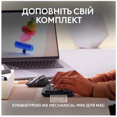 Миша LOGITECH MX Master 3S For Mac Performance Wireless, Space Grey (910-006571)
