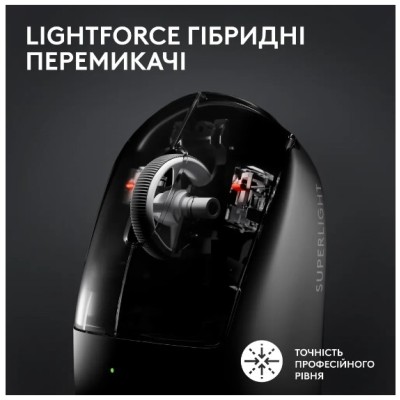 Миша LOGITECH Pro X Superlight 2 Lightspeed Black Миша LOGITECH Pro X Superlight 2 Lightspeed Black