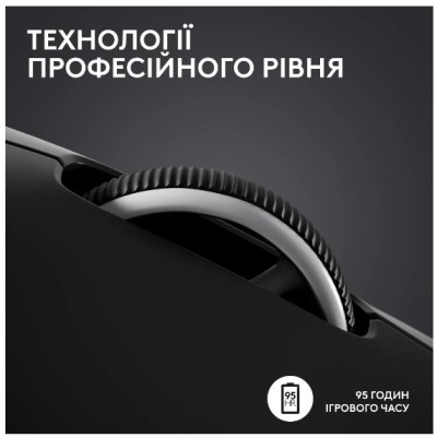 Миша LOGITECH Pro X Superlight 2 Lightspeed Black Миша LOGITECH Pro X Superlight 2 Lightspeed Black