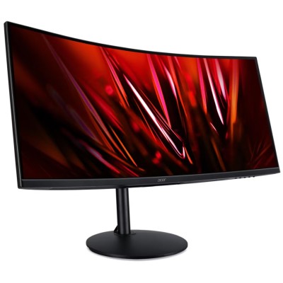 Монiтор TFT ACER 34" XZ342CUS3bmiipphx (UM.CX2EE.309) 21:9 WQHD VA Curved 180Hz HDMI DP USB-C HAS Black