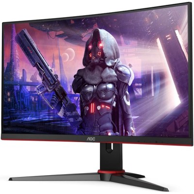Монiтор TFT AOC 23.6" C24G2AE/BK VA Curved 1ms 165Hz DP HDMI MM Монiтор TFT AOC 23.6" C24G2AE/BK VA Curved 1ms 165Hz DP HDMI MM