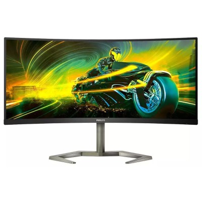 Монiтор TFT PHILIPS 34" 34M1C5500VA/00 21:9 VA Curved WQHD 165Hz 2*HDMI 2*DP USB MM