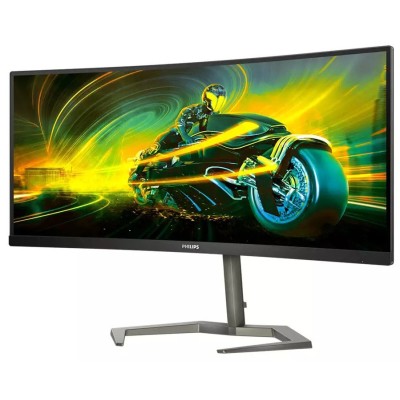 Монiтор TFT PHILIPS 34" 34M1C5500VA/00 21:9 VA Curved WQHD 165Hz 2*HDMI 2*DP USB MM