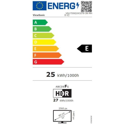 Монітор 32" IPS VX3276-2K-MHD-2 VIEWSONIC