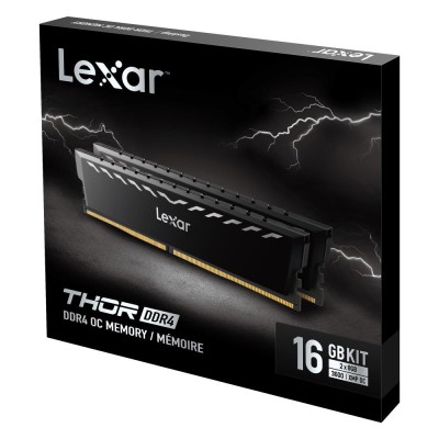 Набір з двох модулів пам'яті 16GB PC28800 DDR4 K2 LD4U08G36C18LG-RGD LEXAR Набір з двох модулів пам'яті 16GB PC28800 DDR4 K2 LD4U08G36C18LG-RGD LEXAR
