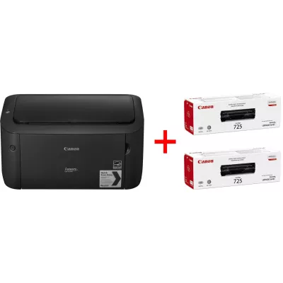 Принтер лазерний CANON i-SENSYS LBP6030B + 2 картриджа 725