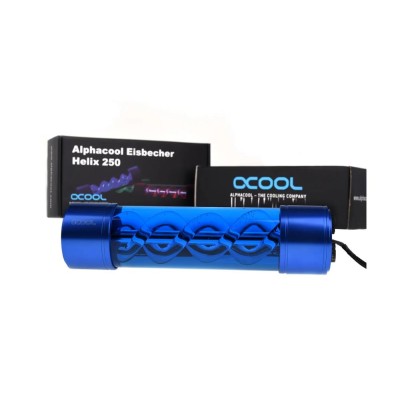 Резервуар до системи рідиного охолодження HELIX BLUE 250MM 15304 ALPHACOOL