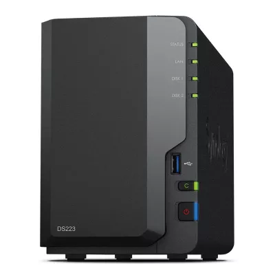 Система зберігання даних 2BAY NO HDD USB3.2 DS223 SYNOLOGY