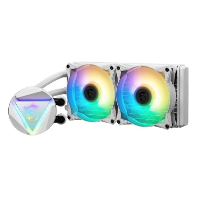 Система охолодження для комп’ютерного процесора MULTI SOCKET WHITE MAG CORELIQUID 240R V2 WH MSI