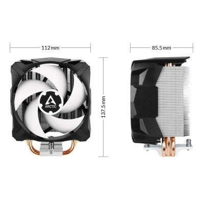 Система охолодження для комп’ютерного процесора S1156/1155/1151 ACFRE00078A ARCTIC Система охолодження для комп’ютерного процесора S1156/1155/1151 ACFRE00078A ARCTIC