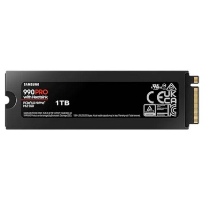 Твердотільний запам’ятовувальний пристрій накопичувач (SSD) G4 M.2 NVME 1TB W/HS 990 PRO MZ-V9P1T0CW SAMSUNG