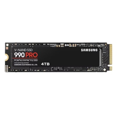 Твердотільний запам’ятовувальний пристрій накопичувач (SSD) G4 M.2 NVME 4TB 990 PRO MZ-V9P4T0BW SAMSUNG
