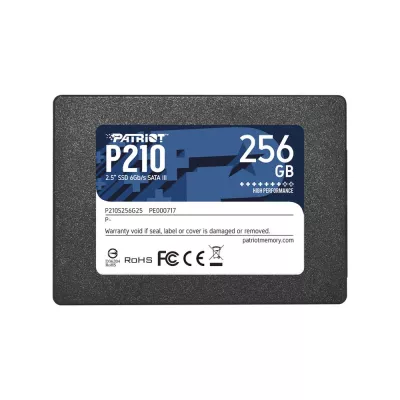 Твердотільний запам’ятовувальний пристрій накопичувач (SSD) SATA2.5" 256GB P210 P210S256G25 PATRIOT