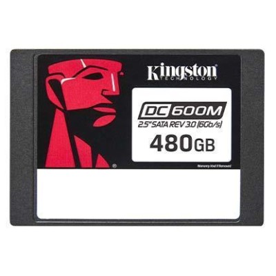 Твердотільний запам’ятовувальний пристрій накопичувач (SSD) SATA2.5" 480GB 6GB/S SEDC600M/480G KINGSTON