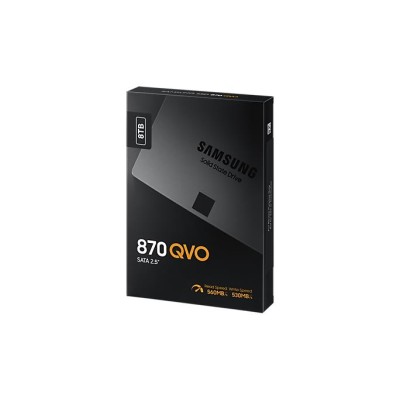 Твердотільний запам’ятовувальний пристрій накопичувач (SSD) SATA2.5" 8TB 6GB/S 870 QVO MZ-77Q8T0BW SAMSUNG
