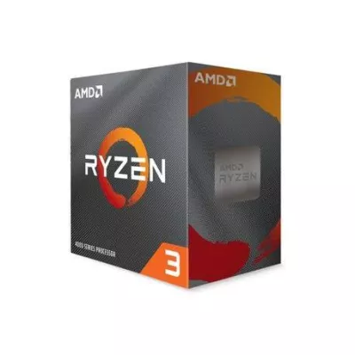 Центральний процесор комп’ютера (CPU) RYZEN X4 R3-4100 SAM4 BOX 65W 3800 100-100000510BOX AMD
