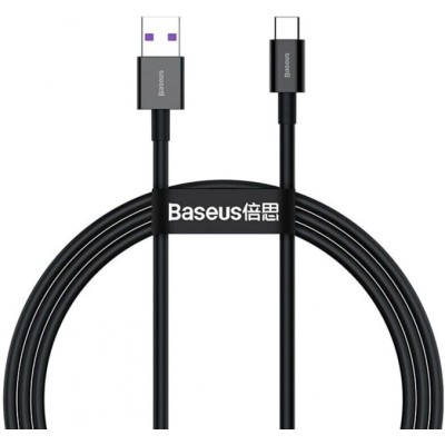 Кабель Baseus Superior Series Type-C 66W (CATYS-A01) Black 2m