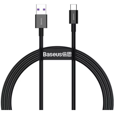 Кабель Baseus Superior Series Type-C 66W (CATYS-A01) Black 2m