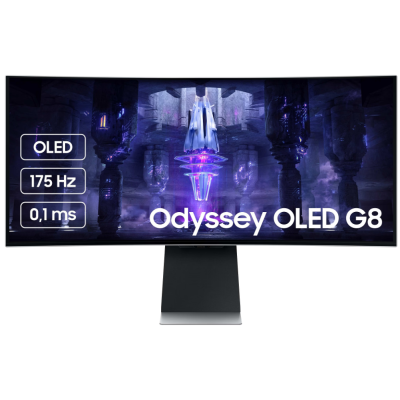 Монiтор TFT SAMSUNG 34" LS34BG850SIXUA OLED/4К/mini DP/micro HDMI/175Гц/0,1ms/SMART Монiтор TFT SAMSUNG 34" LS34BG850SIXUA OLED/4К/mini DP/micro HDMI/175Гц/0,1ms/SMART
