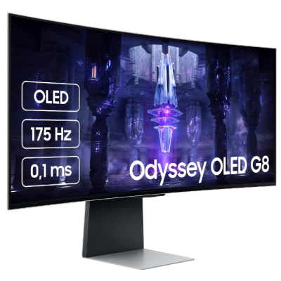 Монiтор TFT SAMSUNG 34" LS34BG850SIXUA OLED/4К/mini DP/micro HDMI/175Гц/0,1ms/SMART Монiтор TFT SAMSUNG 34" LS34BG850SIXUA OLED/4К/mini DP/micro HDMI/175Гц/0,1ms/SMART