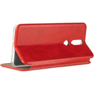 Book Cover Leather Gelius For Nokia 2.4 Red