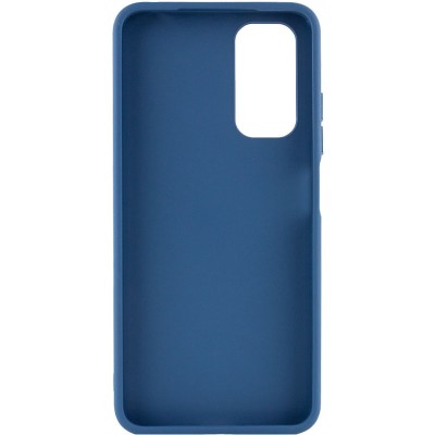 TPU чохол Bonbon Metal Style для Samsung Galaxy A05s Синій / Denim Blue