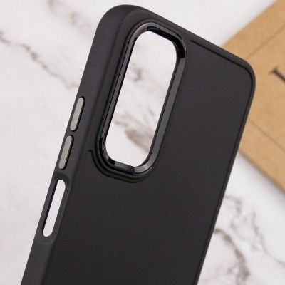 TPU чохол Bonbon Metal Style для Samsung Galaxy A05s Чорний / Black