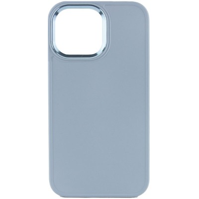 TPU чохол Bonbon Metal Style для Xiaomi Redmi Note 13 4G Блакитний / Mist blue