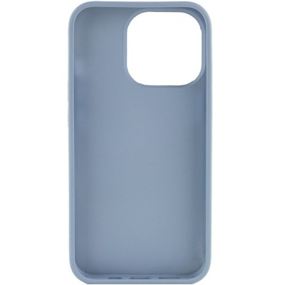 TPU чохол Bonbon Metal Style для Xiaomi Redmi Note 13 4G Блакитний / Mist blue