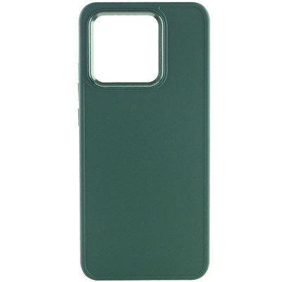 TPU чохол Bonbon Metal Style для Xiaomi Redmi Note 13 Pro 4G / Poco M6 Pro 4G Зелений / Pine green