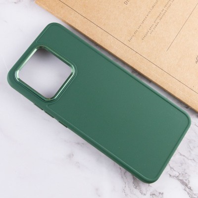 TPU чохол Bonbon Metal Style для Xiaomi Redmi Note 13 Pro 4G / Poco M6 Pro 4G Зелений / Pine green