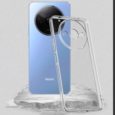 TPU чохол Epic Transparent 1,5mm Full Camera для Xiaomi Redmi A3 Безбарвний (прозорий)