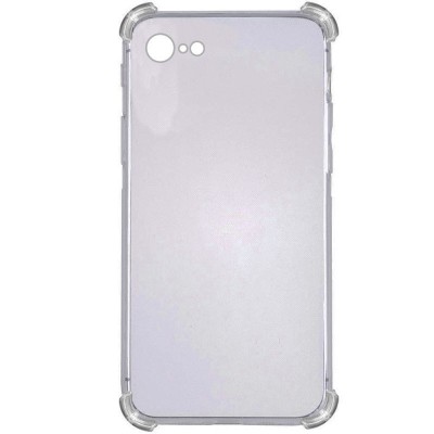 TPU чохол GETMAN Ease logo посилені кути Full Camera для Apple iPhone 6/6s (4.7") Сірий (прозорий)