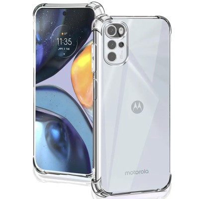 TPU чохол GETMAN Ease logo посилені кути Full Camera для Motorola Moto G22 Безбарвний (прозорий) TPU чохол GETMAN Ease logo посилені кути Full Camera для Motorola Moto G22 Безбарвний (прозорий)