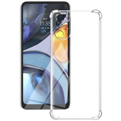 TPU чохол GETMAN Ease logo посилені кути Full Camera для Motorola Moto G22 Безбарвний (прозорий) TPU чохол GETMAN Ease logo посилені кути Full Camera для Motorola Moto G22 Безбарвний (прозорий)