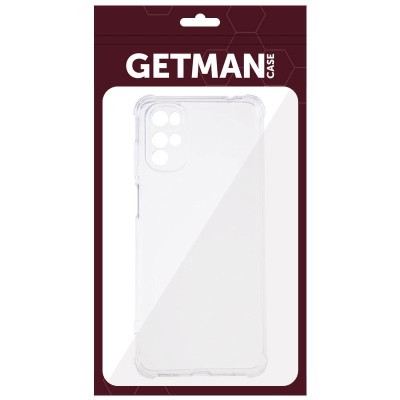 TPU чохол GETMAN Ease logo посилені кути Full Camera для Motorola Moto G22 Безбарвний (прозорий) TPU чохол GETMAN Ease logo посилені кути Full Camera для Motorola Moto G22 Безбарвний (прозорий)