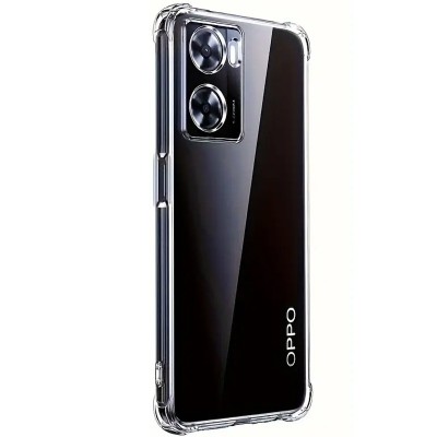 TPU чохол GETMAN Ease logo посилені кути Full Camera для Oppo A57s / A57 4G / A77s Безбарвний (прозорий)