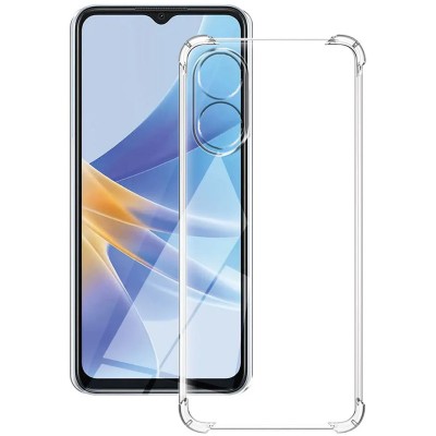TPU чохол GETMAN Ease logo посилені кути Full Camera для Oppo A98 Безбарвний (прозорий)