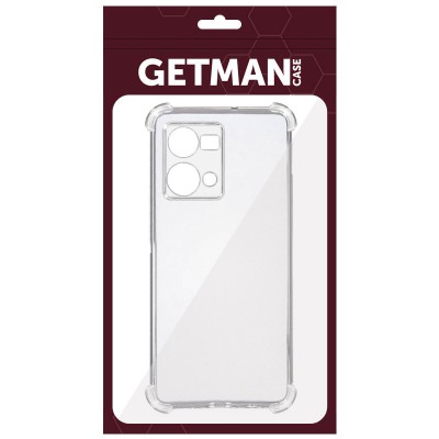 TPU чохол GETMAN Ease logo посилені кути Full Camera для Oppo Reno 7 4G Безбарвний (прозорий) TPU чохол GETMAN Ease logo посилені кути Full Camera для Oppo Reno 7 4G Безбарвний (прозорий)